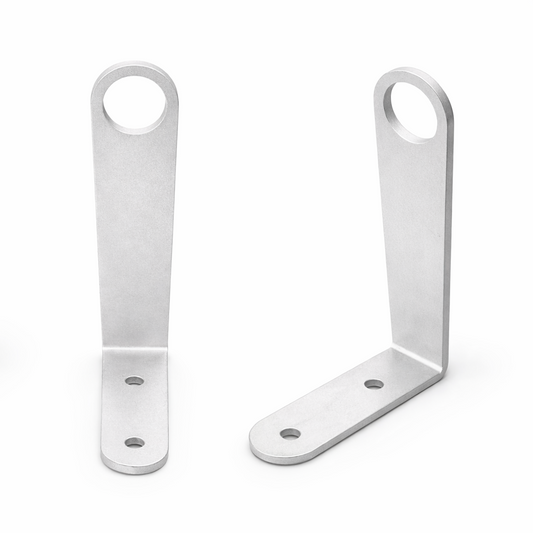 Support Vandgard galvanisé pour mur et clôture – Bavolet acier à 90°